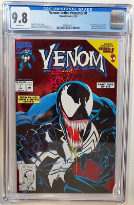 VENOM Lethal Protector # 1, 1st title,Red foil cover,Spider-Man
