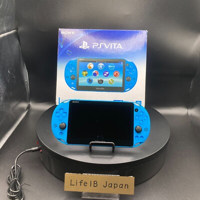 Sony PlayStation PS Vita PCH-2000 Aqua Blue Wi-Fi Console Handheld