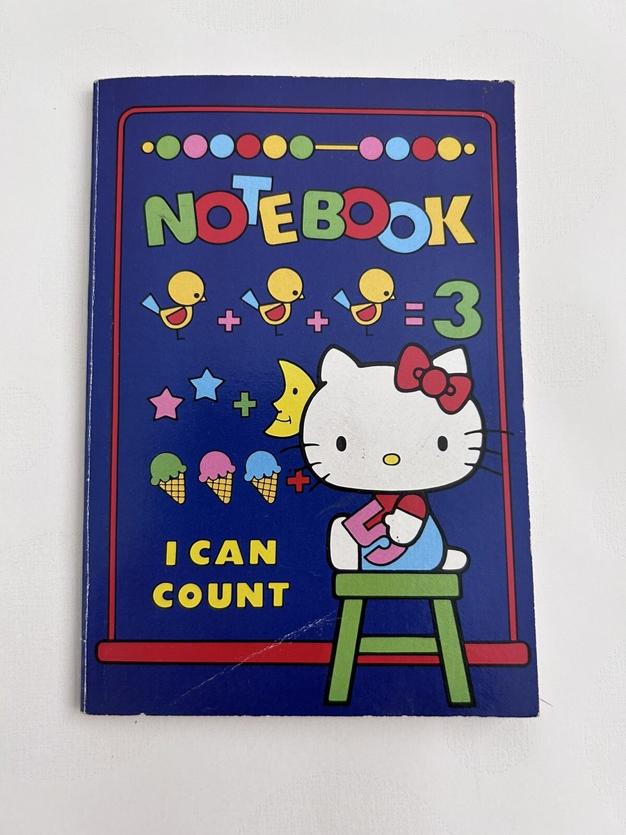 Vintage Hello Kitty Notebook Sanrio 1976 Made in Japan Rare