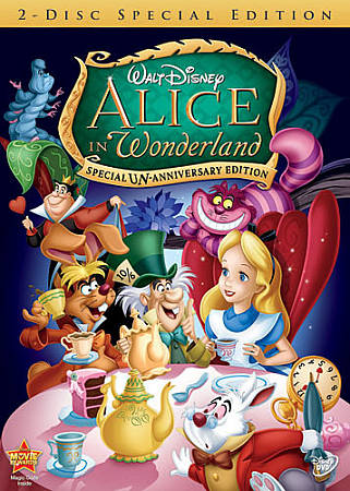 Alice in Wonderland (DVD, 2010, 2-Disc Set, Un-Anniversary Special