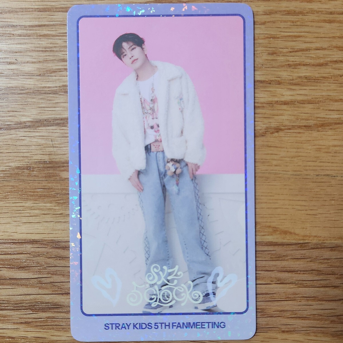 Seungmin 5th Fan Meeting Special Trading Card Photocard Stray Kids