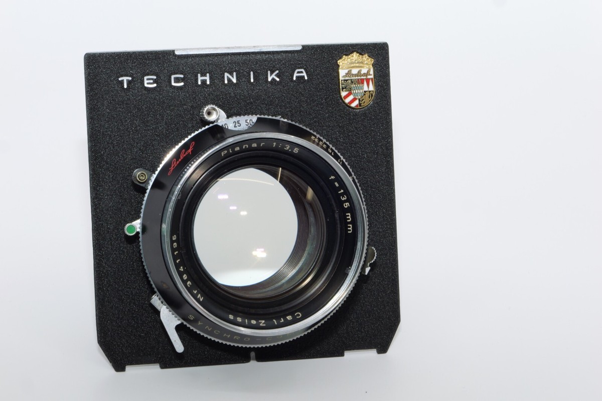 Carl Zeiss Planar 135mm f3.5 Linhof Technika Large Format 4x5 Lens