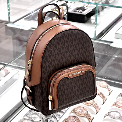 Michael Kors Jaycee Extra Small Convertible Zip Pocket Backpack XS