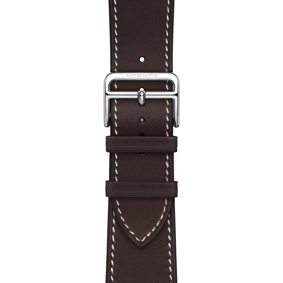 BAND Apple Watch Hermès - 45mm Attelage Ebene Single Tour - NEW | eBay