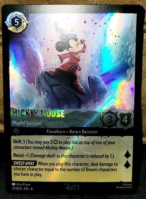 ロルカナ D23 expo ミッキーマウス 2024 DISNEY D23 EXPO LORCANA