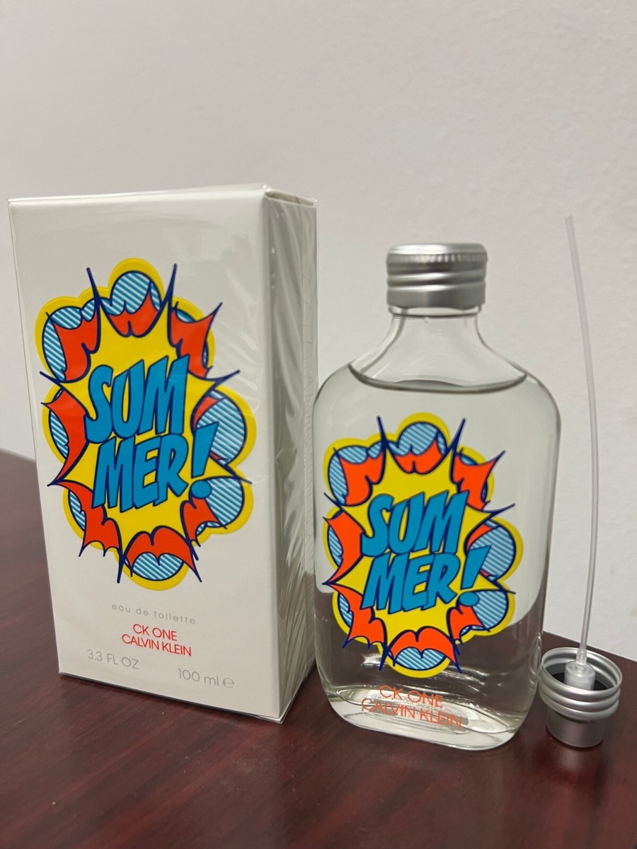CK ONE SUMMER 2019 by CALVIN KLEIN 3.3 FL oz / 100 ML EDT Spray In