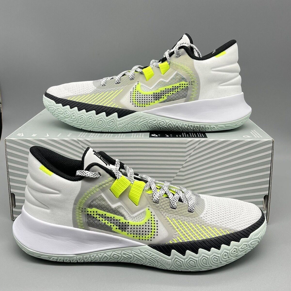 Nike Kyrie Flytrap 5 Men's Sizes White Volt Green White Black