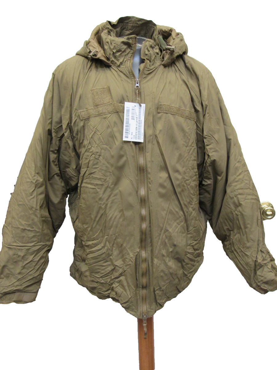 USMC Happy Suit Parka Coyote Extreme Cold Weather Gen III Layer 7