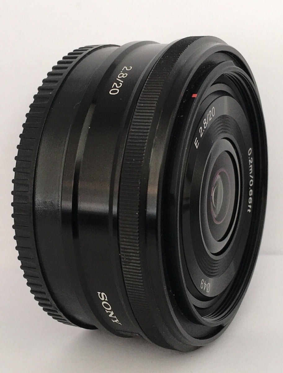Sony E 20mm f/2.8 SEL20F28 Pancake Lens | eBay