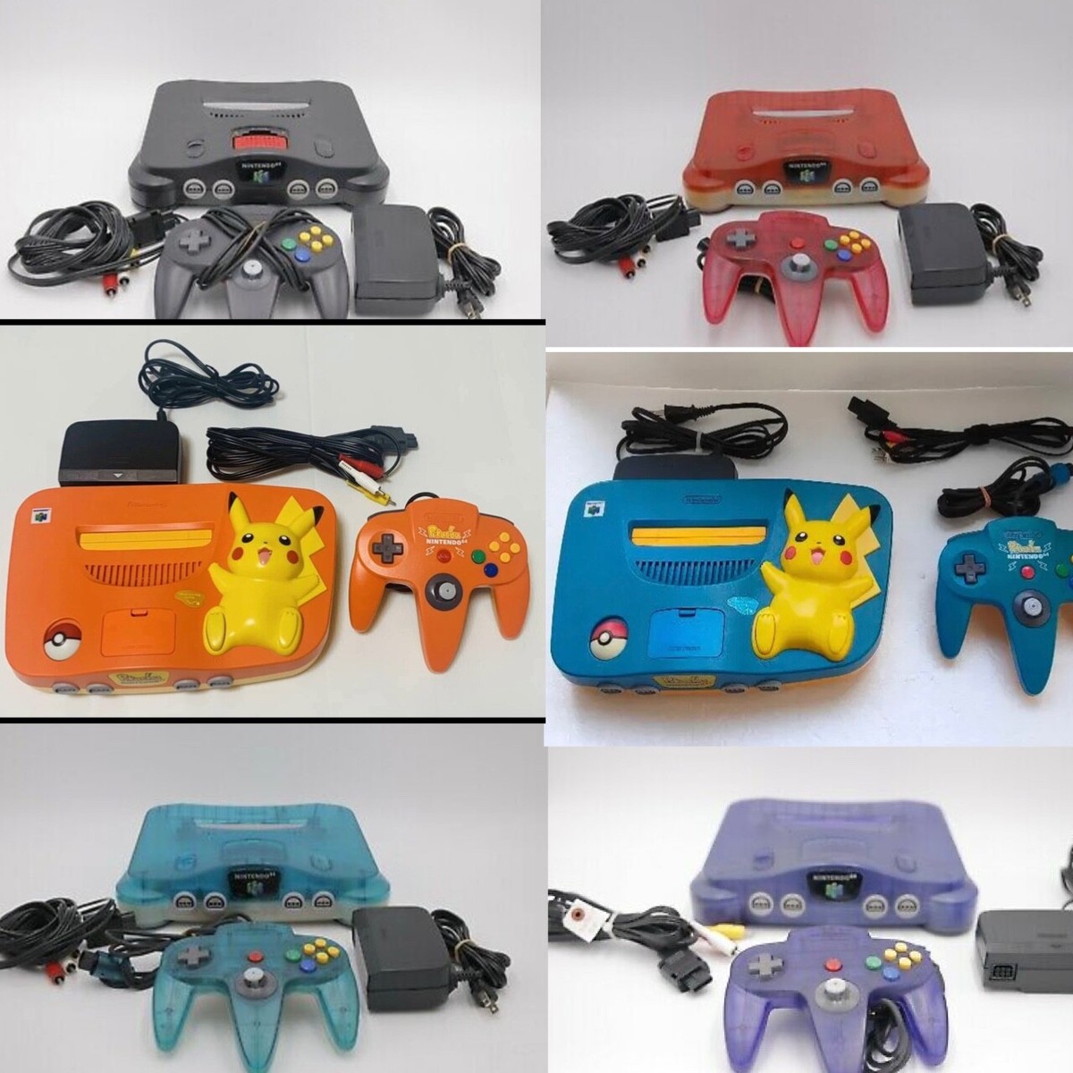 Nintendo 64 Console JAPAN Limited N64 variations | eBay