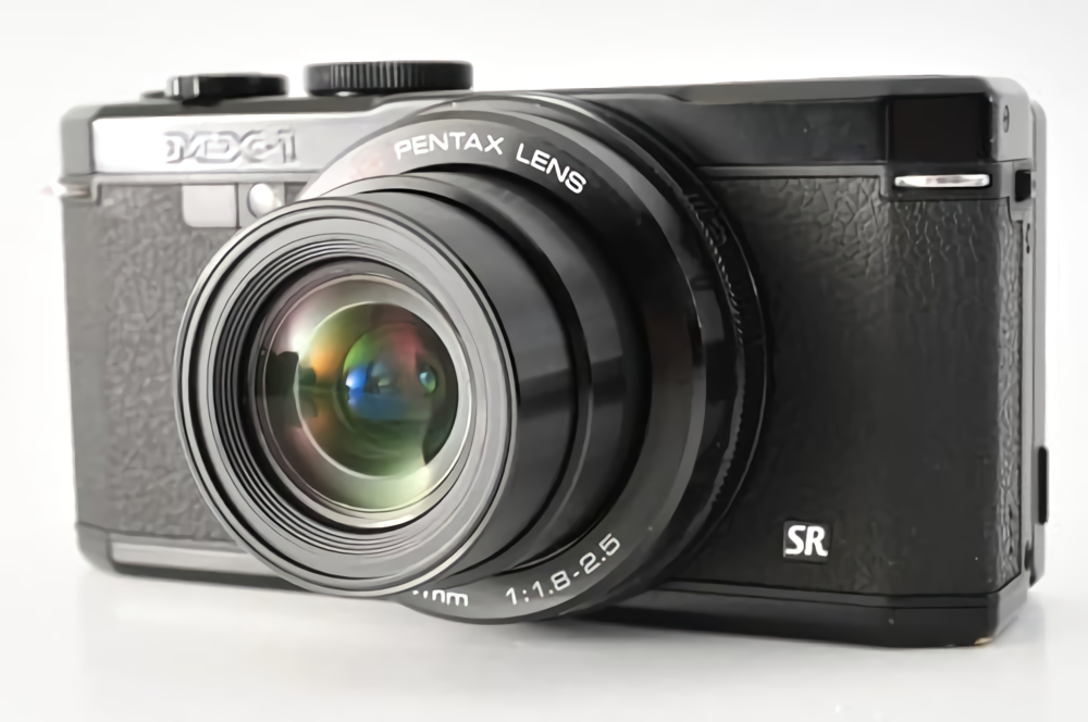 PENTAX MX-1 12.0MP Digital Camera Black Tested Working From Japan