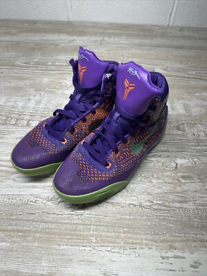 Nike Kobe 9 IX Elite GS Purple Venom Vivid Pink Size 7y 7 Sneakers