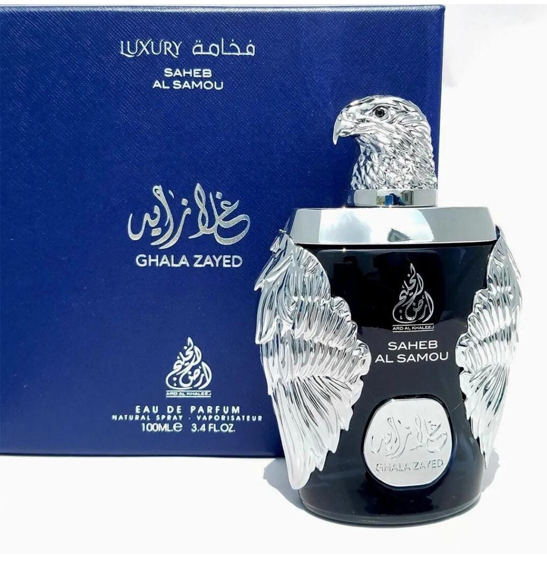 Ard Al Khaleej Ghala Zayed Luxury Saheb Al Samou.3.4oz.EDP. Unisex