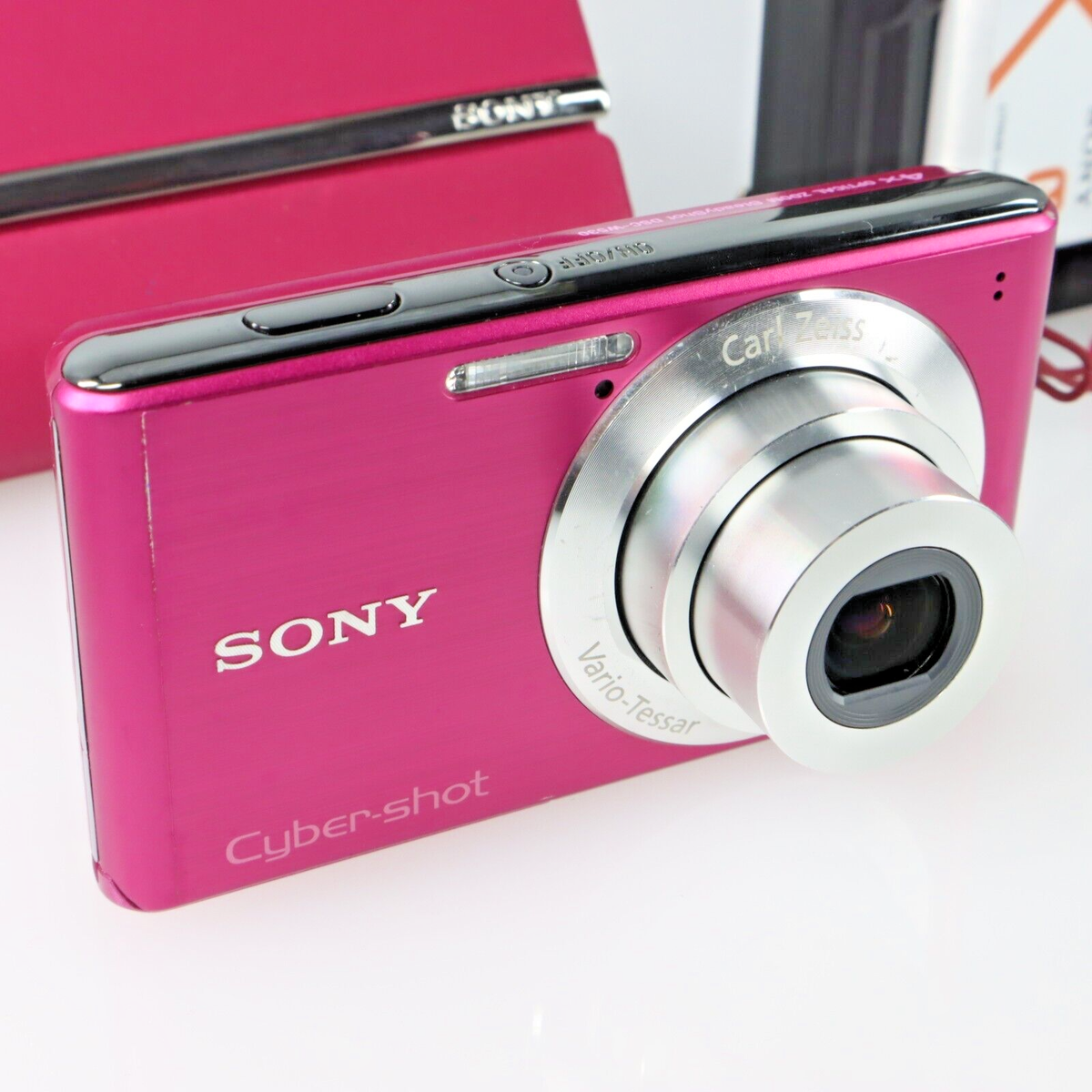 N.Mint] SONY Digital Camera Pink DSC-W530 Cyber Shot 4x Optical