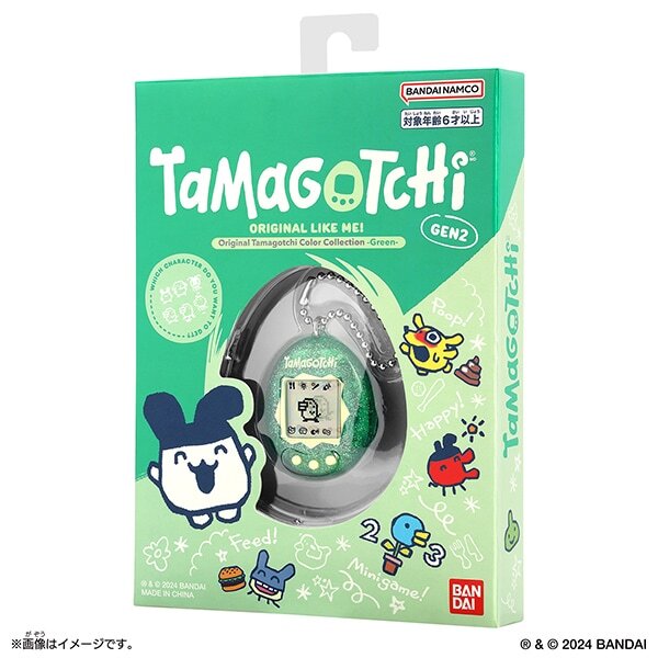 Tamagotch Original Tamagotchi Color Collection Green Digital Toy