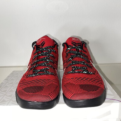 Nike Kobe IX 9 Elite Low University Red Custom Black Size 11 Mens