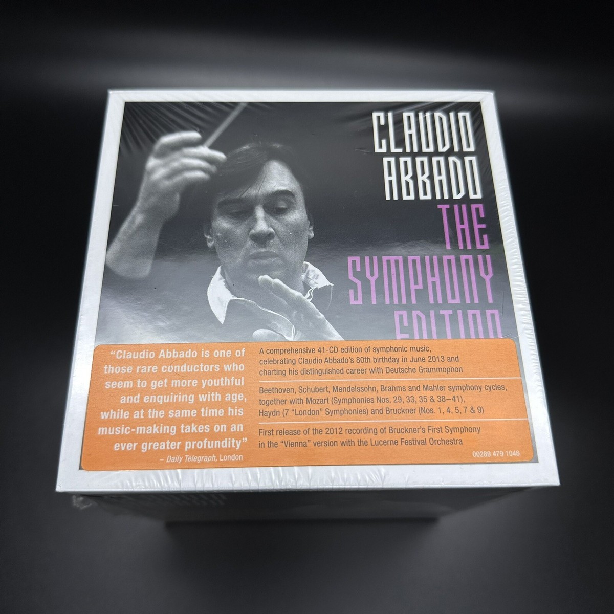 Claudio Abbado Symphony Edition [Deutsche Gramophone DG 41 CD Box