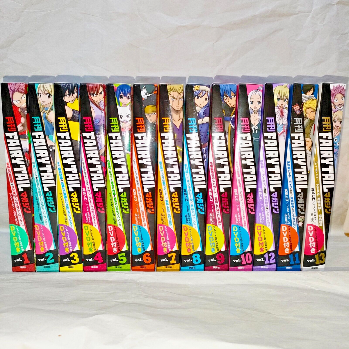 Monthly Fairy Tail Magazine vol.1-13 complete set All 1st edition