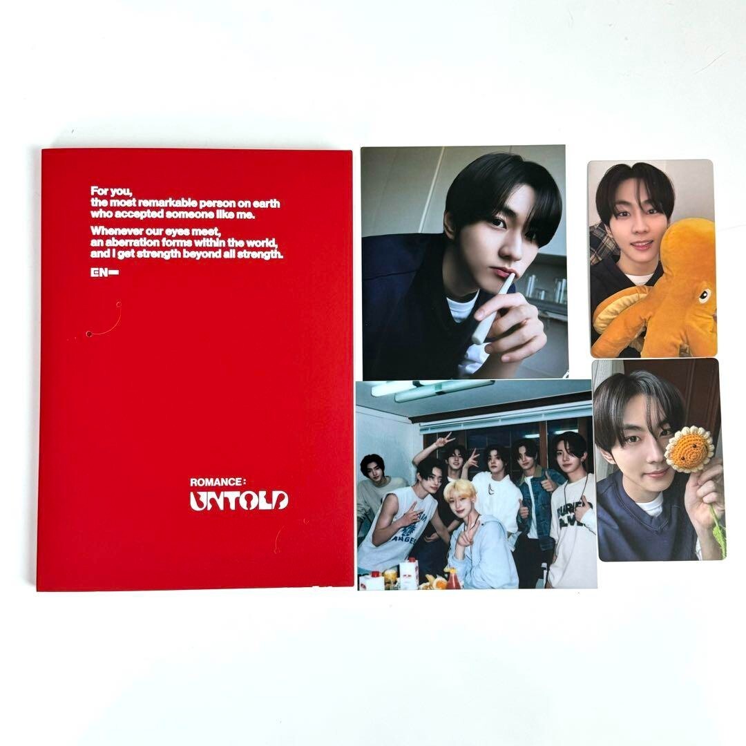 ENHYPEN JUNGWON ROMANCE : UNTOLD ENGENE ver. CD + Photo book +