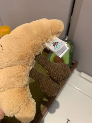 Jellycat Amuseables Croissant Plush Bag Charm Keychain Cute