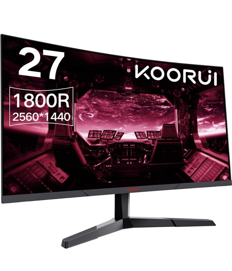 KOORUI QHD Curved 27 Inch Monitor | eBay