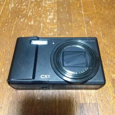Ricoh CX1 9.29MP Digital Camera Black zoom Tested Working | eBay