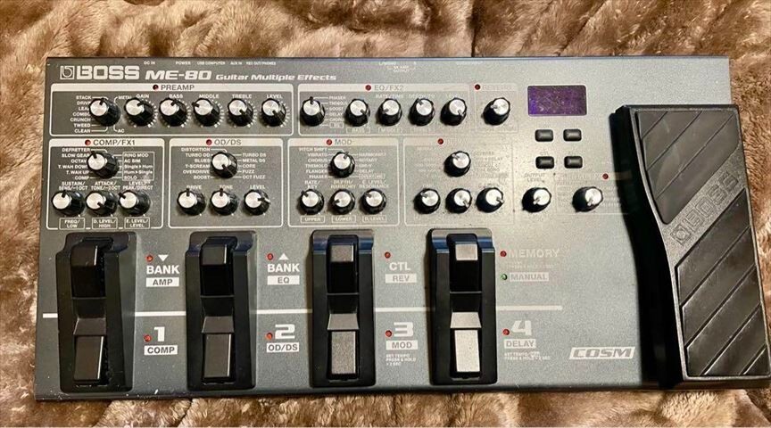 BOSS ME-80 Guitar Multiple Effects Pedal Used Japan 761294504659| eBay