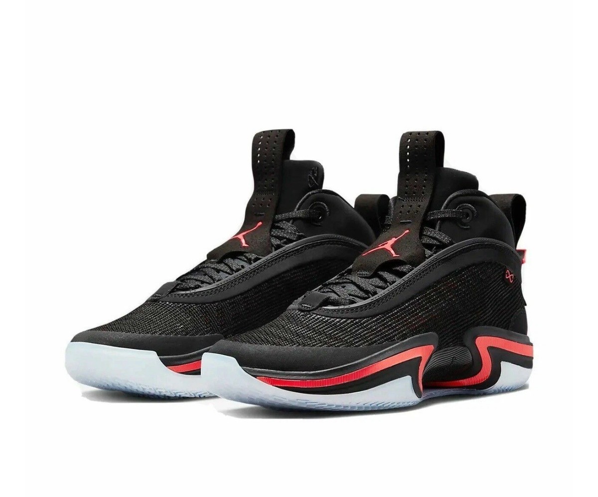 Size 12 - Air Jordan 36 Black Infrared for sale online | eBay