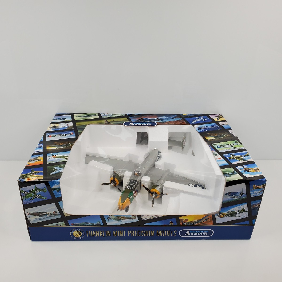 Franklin Mint Armour Collection B-25J Lil Lady WWII Silver | eBay
