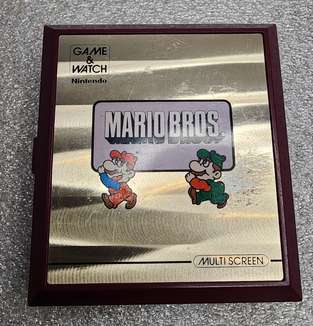 1983 Nintendo Game & Watch Mario Bros Multi Screen MW56 Tested