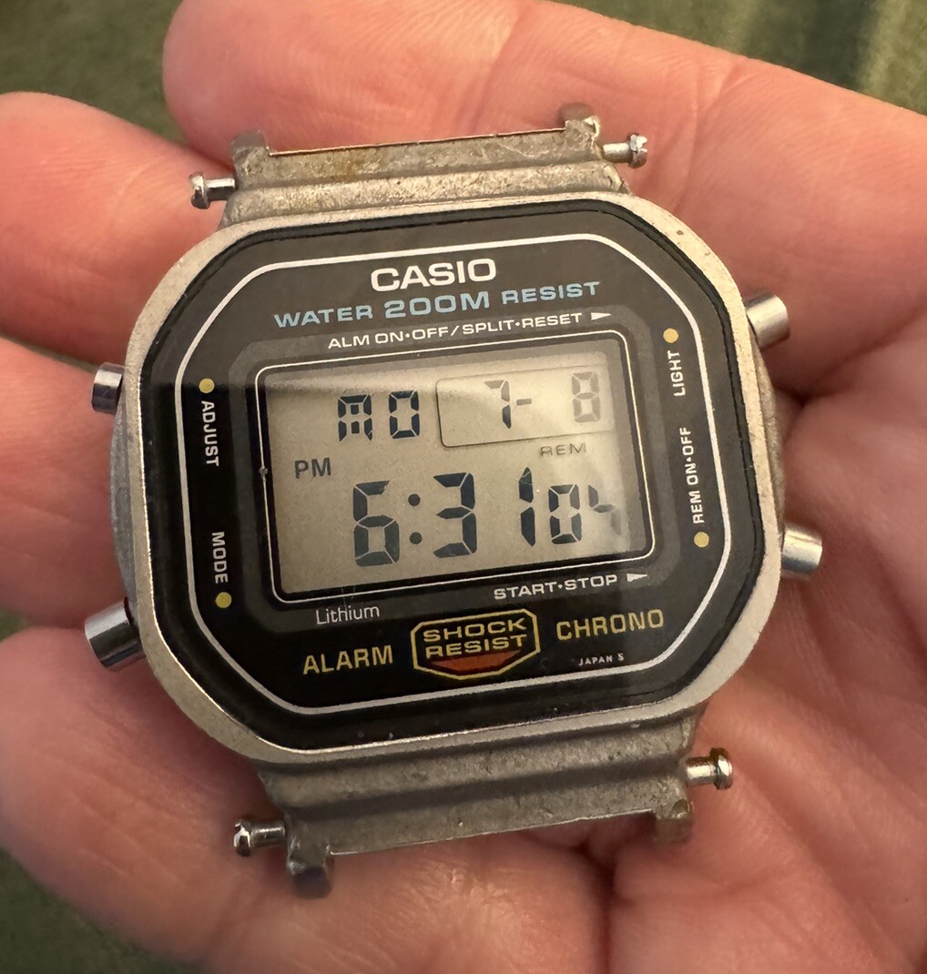 Vintage 1990 Casio G-Shock DW-5600 mod 901 Japan in Working EUC | eBay