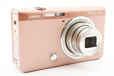 Casio HIGH SPEED EXILIM ZR50 digital camera W. 10x Zoom Lens Pink