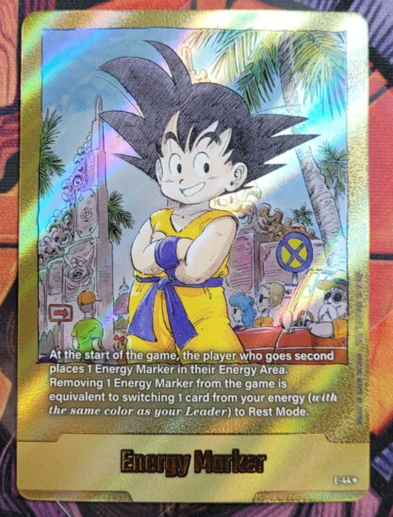 ドラゴンボール マンガブースター 金 エナジーマーカー E-61