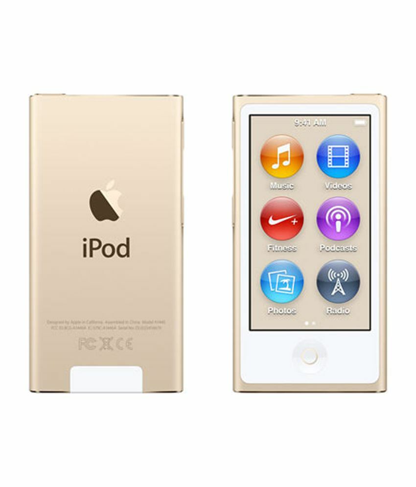 Apple iPod nano 7th Generation Gold 16GB MP3 Player - Latest Model