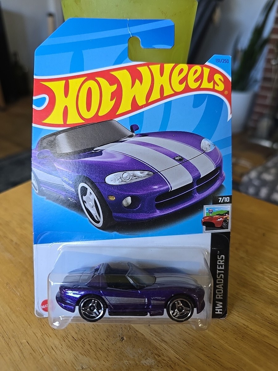 2023 Hot Wheels #131 Dodge Viper RT/10 (purple) Rare SRT TRACK CAR