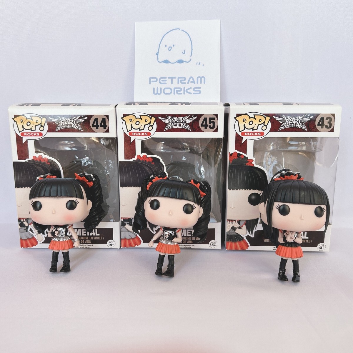 3体セット】Funko POP! BABYL ベビメタ BABYMETAL POP complete 3