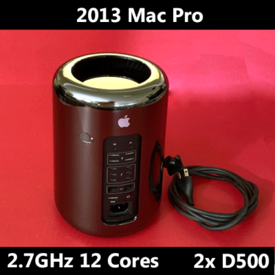 2013 Mac Pro | 2.7GHz 12-Core | Dual AMD D500 | 64GB RAM | 4TB PCI
