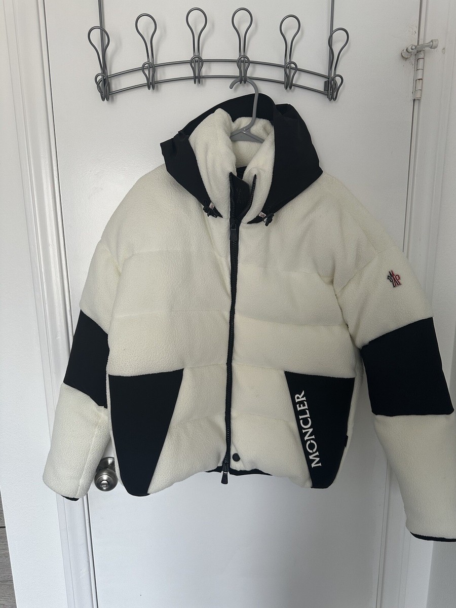 Moncler Grenoble Apres-Ski Down Jacket Polartec 100 Series White