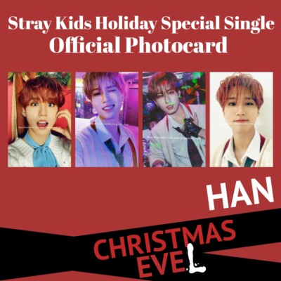Stray Kids Christmas Evel selfie POB glitter official album