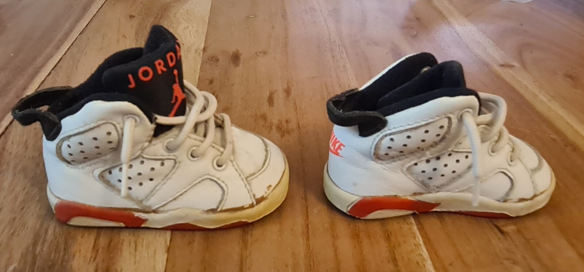 Original 1991 NIKE Air Jordan 1 Infant Baby Shoes US2 size