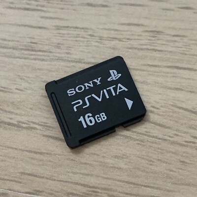 Original SONY PS Vita PlayStation Vita 16GB Memory Card Tested US