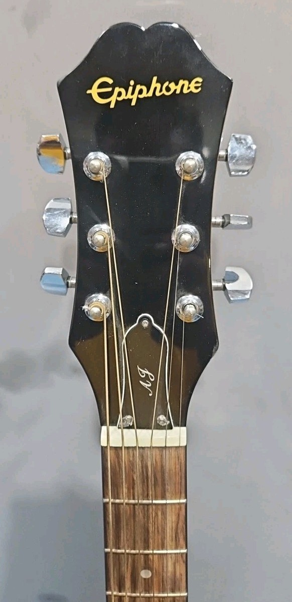 Epiphone AJ-100VS RH 6-String Dreadnought Acoustic Guitar - Yellow