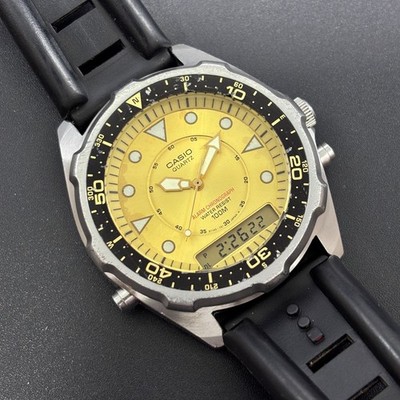 Casio Marine Gear Alarm Chronograph Diving Watch AMW320 Amw320d