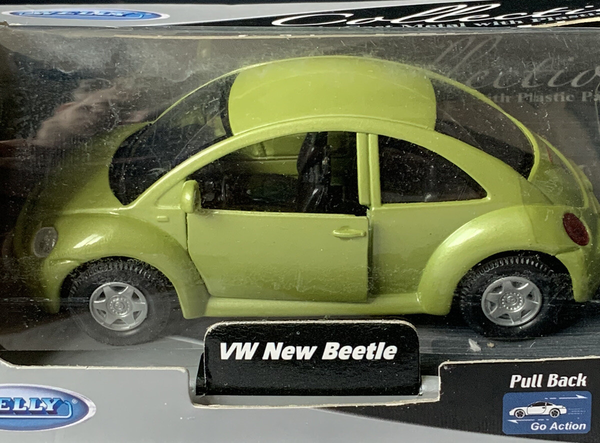 Welly Die-Cast 1/32 Volkswagen New Beetle. Green. MISB. | eBay