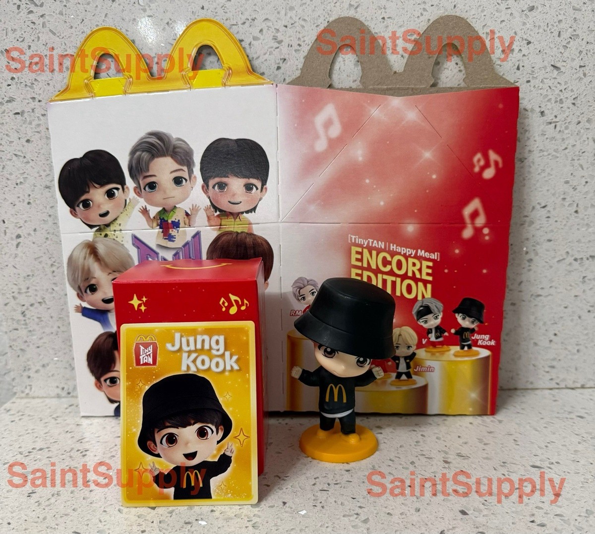 McDonalds Tinytan x BTS 2025 Happy Meal Toy Jung Kook #14 Encore