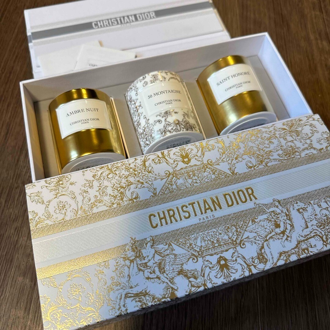 Mini Aroma Candle Set Maison Christian Dior Candle Holiday 2023 | eBay