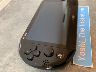 SONY PlayStation PS Vita PCH-2000 ZA11 Black Wi-Fi model Exc | eBay