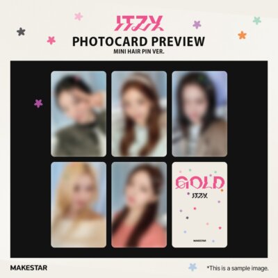 ITZY GOLD MAKESTAR FANSIGN FANCALL EVENT R1 PHOTOCARD OFFICIAL | eBay