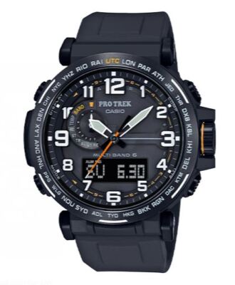Casio Pro Trek Men's Tough Solar Triple Sensor Atomic 52mm Watch