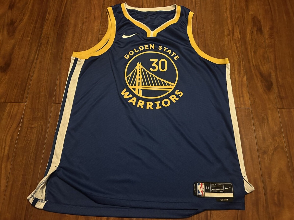 Nike Golden State Warriors Swingman Jersey #30 Steph Curry “icon